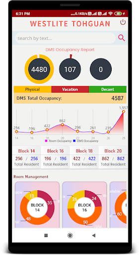 Android application Westlite-SG screenshort