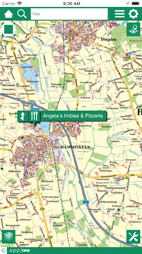 Hamminkeln app|ONE Screen 3