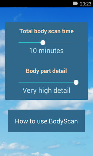 BodyScan Pro for Mindfulness Screen 3