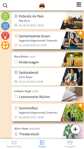 Android application Segenskirchgemeinde Chemnitz screenshort