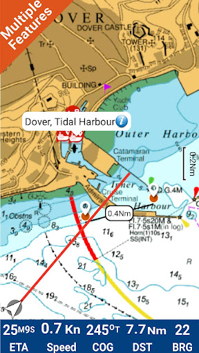 Android application Wales and West England GPS Map screenshort