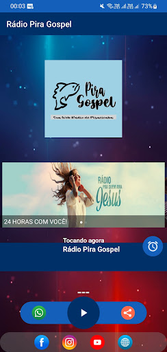 Rádio Pira Gospel Screen 3