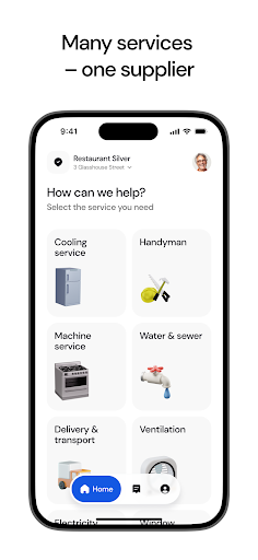 Butler Service App Screen 2