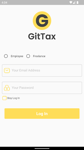 GitTax Screen 2