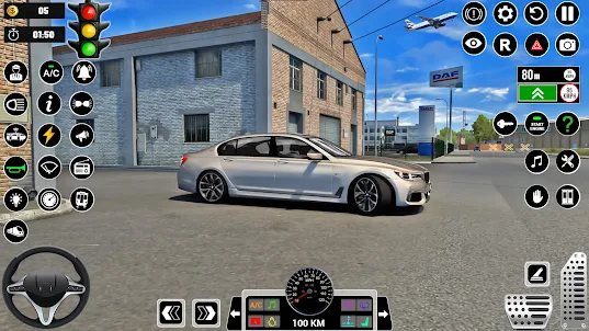 학교 자동차 운전 게임 시뮬레이션