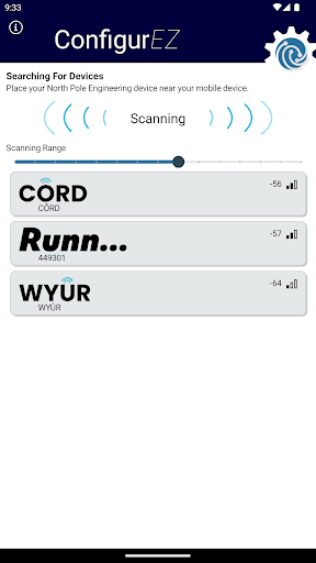 Android application ConfigurEZ screenshort
