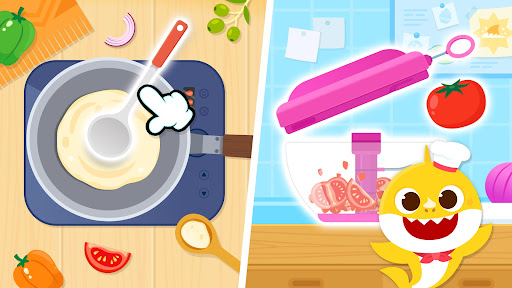 Baby Shark Taco Sandwich Maker Screenshot 1 - AppWisp.com