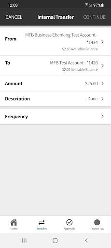 App screenshot