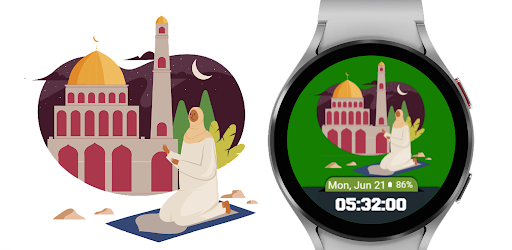 Kaba Girl Animated Watch Face Screen 2