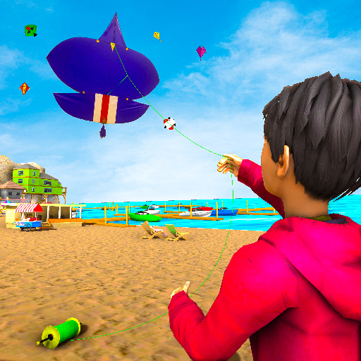 Praia Kite Flying Challenge Kite Games 3D - Flying Kite Sim: Kite para  crianças  Kite Flying Basant Festival Ultimate Kite Battle Offline -  Superhero Kite Flying Simulator - Pipa Kite Flying