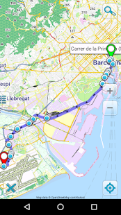 Map of Barcelona offline