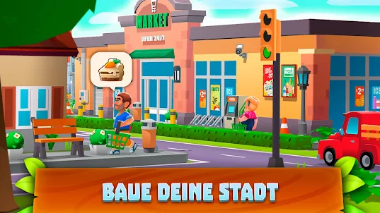 Supermarket Village—Farm Town