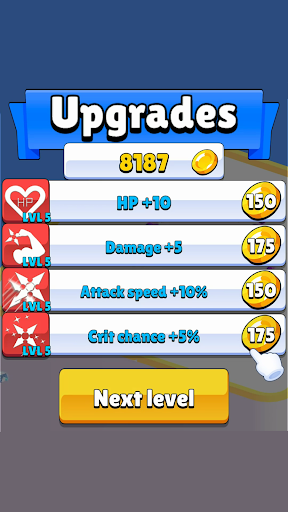 Android application Rooms of Enemies screenshort