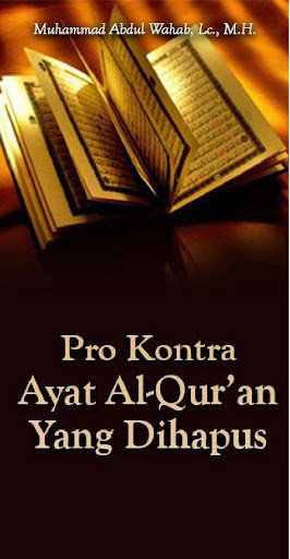 Android application Pro Kontra Ayat Yang Dihapus screenshort