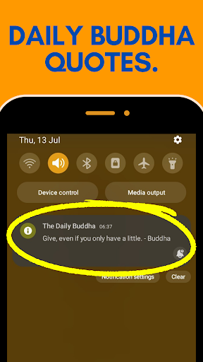 Android application The Daily Buddha screenshort