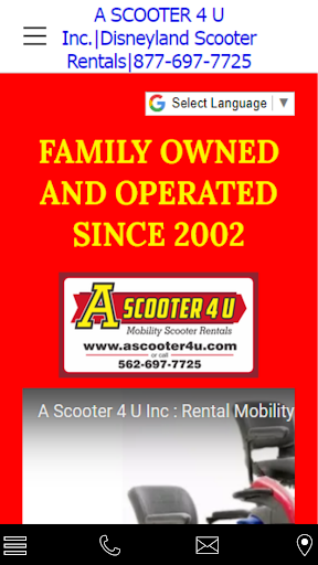 AScooter4U Screen 2