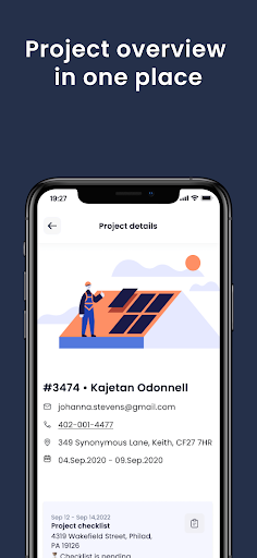 Otovo Installer Screen 2