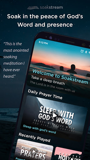 Screenshot of Soakstream