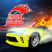 Car Stunts 3D: Extreme Jump Car Racing Jet Ramping
