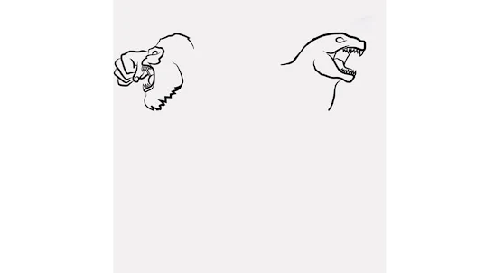 How to draw Godzilla