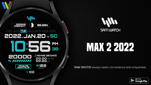Android application SamWatch Max 2 2022 screenshort