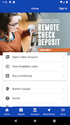 Android application Southern Gas FCU screenshort