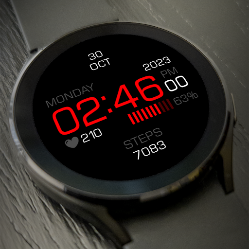 Key099 Digital Watch Face Screen 2