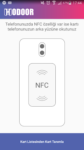 Android application Hodoor screenshort