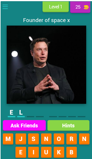 Android application Guess the picture screenshort
