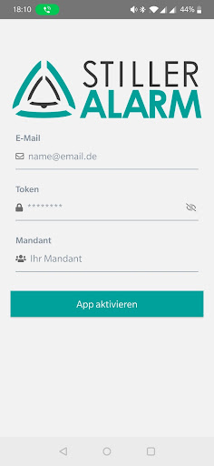 Android application Stiller Alarm Mobile screenshort