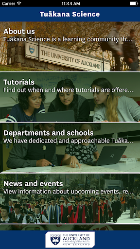 Android application Tuakana Science App screenshort