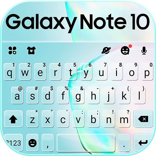 Galaxy Note 10 Keyboard Theme  Icon