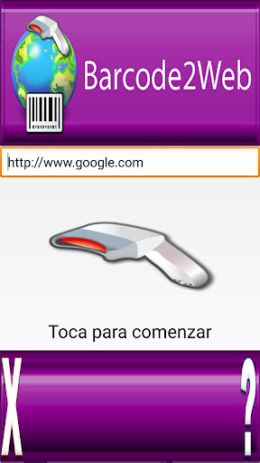 BarCode2Web Scan barcode 2 web Screen 3