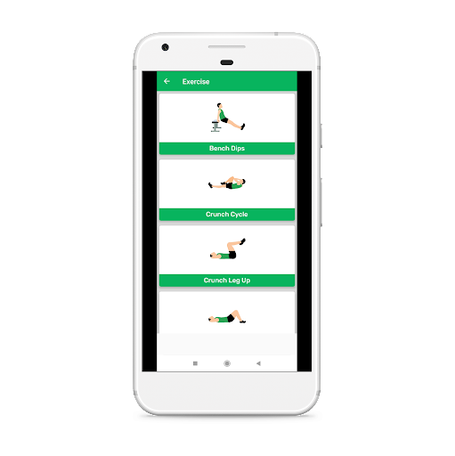 Home Workout & BMI Calculator Screen 2