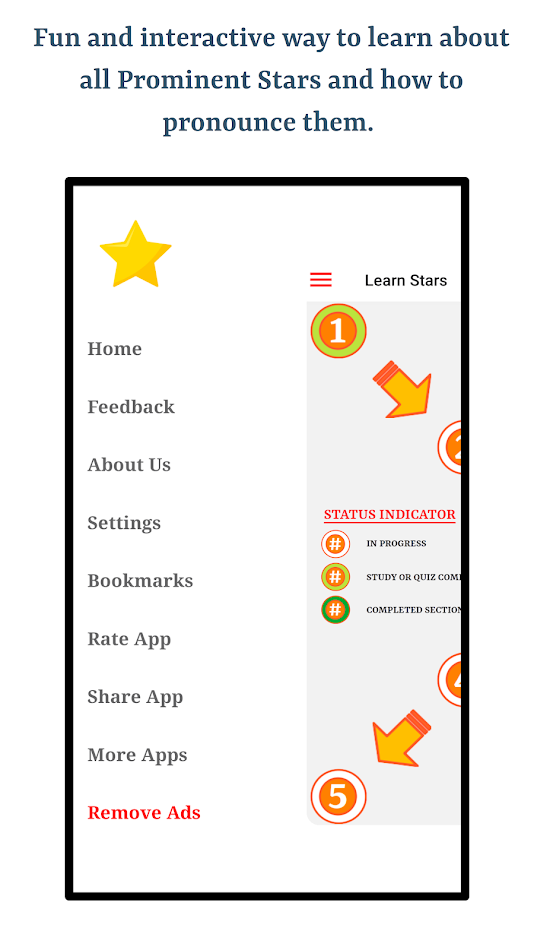 #6. Learn About Stars (Android) Von: Ghumman Tech