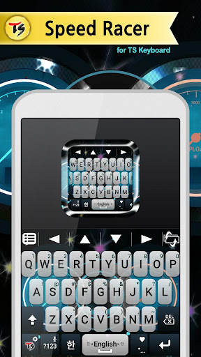Android application Speed Race for TS Keyboard screenshort