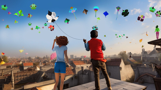 Kite Flying Festival: Kite Sim 0.1 APK + Mod (Unlimited money) untuk android
