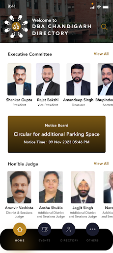 Android application DBA Chandigarh Directory screenshort