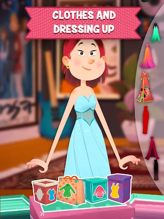 Game screenshot Hair Salon & Dress Up Girls 5+ mod apk