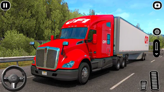 Real Truck Driving School Game