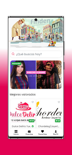 Finden Screen 2