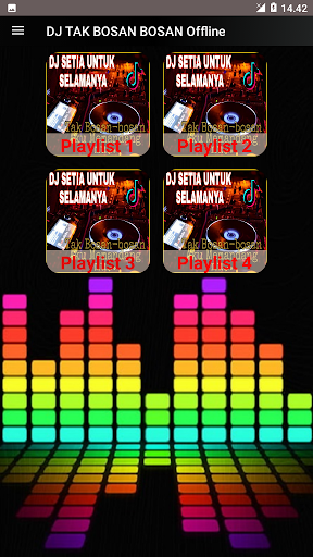 DJ Tak Bosan Bosan Offline Screen 2