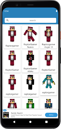 Skin de RaptorGamer Minecraft