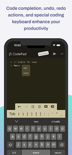 JavaScript Code-Pad Editor&IDEのおすすめ画像4