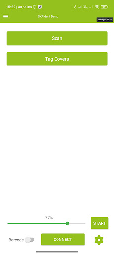 Android application SKPident screenshort