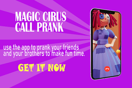 Android application Magic Circus-Call Prank screenshort