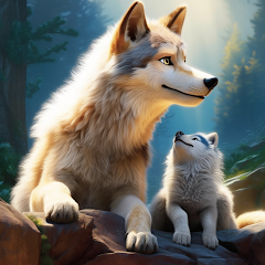 Wolf Dog Simulator Mod apk son sürüm ücretsiz indir