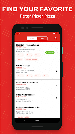 Peter Piper Pizza screenshot