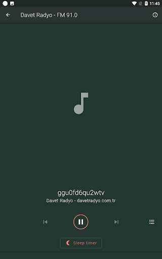 Turkey Radio Online Screen 2
