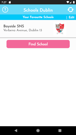 Android application Schools Dublin screenshort
